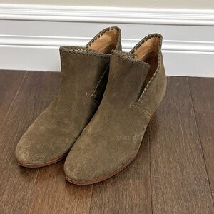 Jack Rogers Olive Ankle Boots